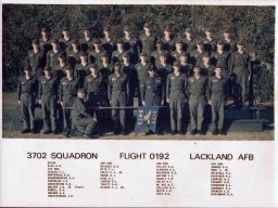 1976,LacklandAFB,Squadron 3702, Flight 0192