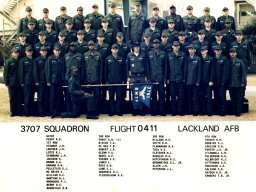 1976,LacklandAFB,Squadron 3707, Flight 0411