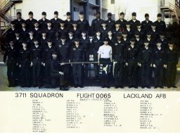 1976,LacklandAFB,Squadron 3711, Flight 0065