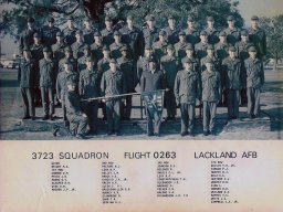 1976,LacklandAFB,Squadron 3723, Flight 0263