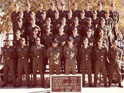 1977, Lackland AFB, Squadron 3708, Flight 593