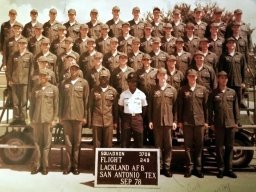 1978,Lackland AFB,Squadron 3708,Flight 249