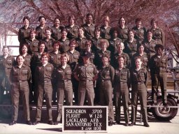 1978,Lackland AFB,Squadron 3709,Flight W128