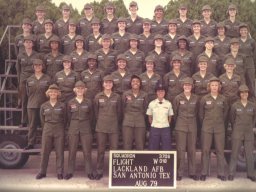 1979,LacklandAFB,Squadron 3706, Flight W-018