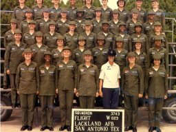 1979,LacklandAFB,Squadron 3743, Flight W-023