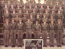 1979,Lackland AFB,Squadron 3743,Flight W080