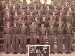 1979,Lackland AFB,Squadron 3743,Flight W080
