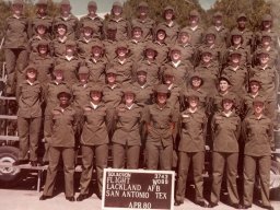1980,LacklandAFB,Squadron 3743, Flight W-089