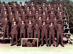 1980,LacklandAFB,Squadron 3743, Flight W-063