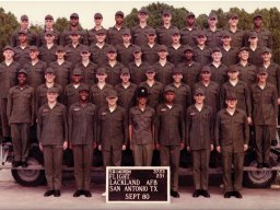 1980,Lackland AFB,Squadron 3723,Flight 231