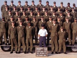 1981, Lackland AFB, Squadron 3709, Flight 289
