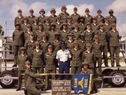 1981,LacklandAFB,Squadron 3703, Flight W-151