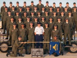 1981,LacklandAFB,Squadron 3706, Flight 156