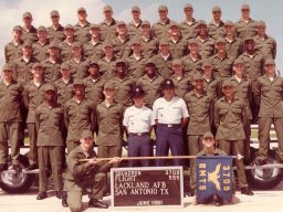 1981,LacklandAFB,Squadron 3709, Flight 555
