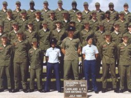 1981,LacklandAFB,Squadron 3711, Flight 686