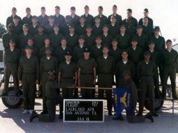 1981,LacklandAFB,Squadron 3743, Flight 737