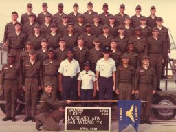1981,Lackland AFB,Squadron 3706,Flight 268
