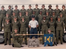 1981,Lackland AFB,Squadron 3707,Flight W020