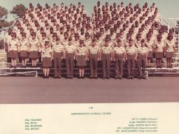 1981,MCRD Parris Island,Clerical Course Class 1-82