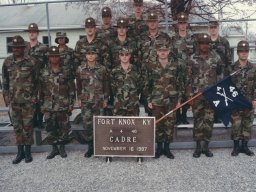 1987,Fort Knox,A-4-46,3rd Platoon Cadre