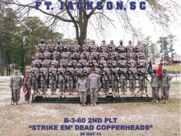 2011,Fort Jackson,B-3-60,2nd Platoon