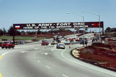 Fort Ord Military Installation, US Army